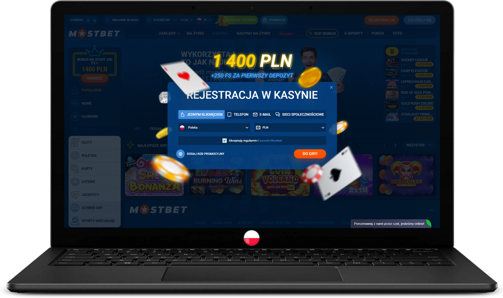 Mostbet Casino in Pakistan uses a 65000 PKR benefit
